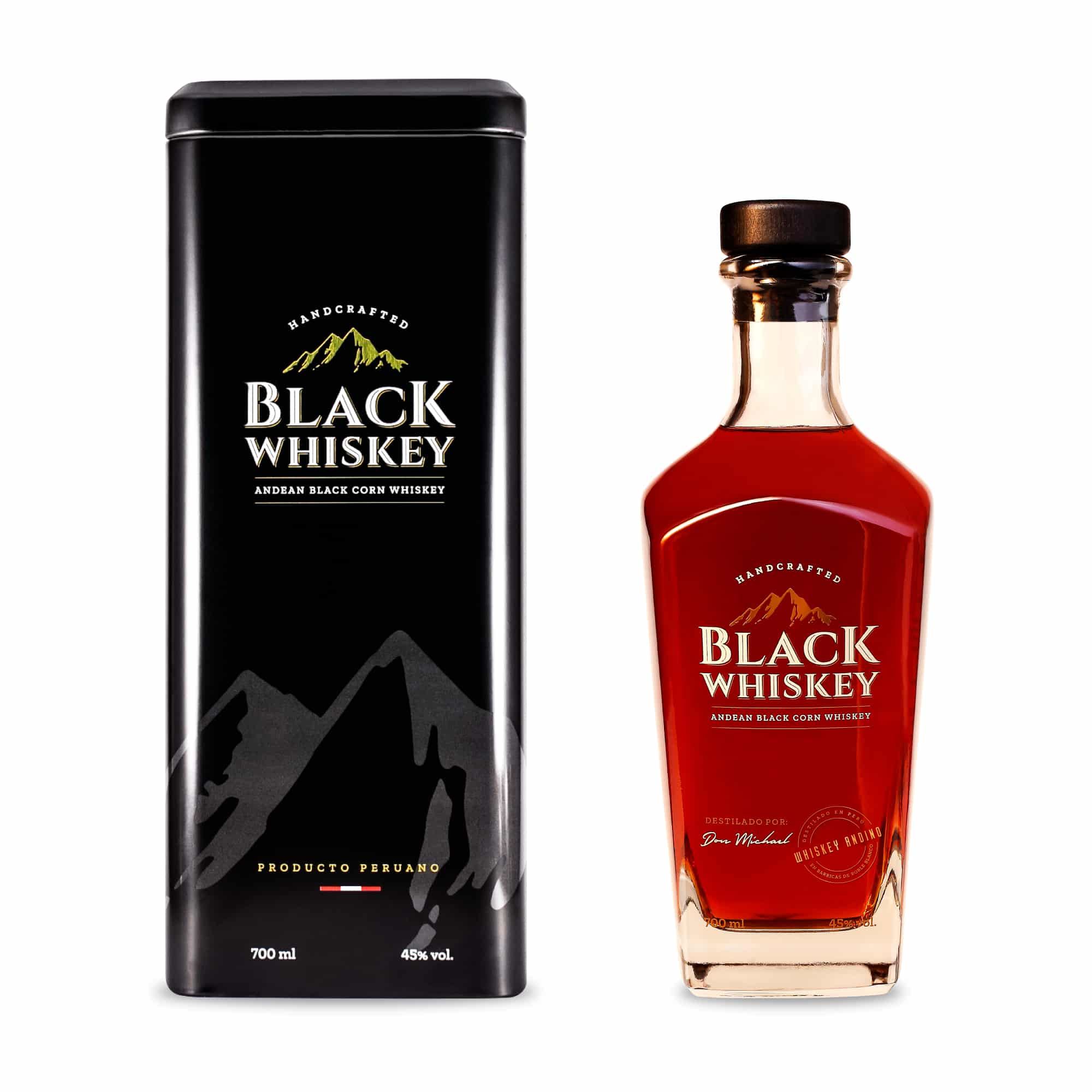 Whisky Black Whiskey 700ml, Perú